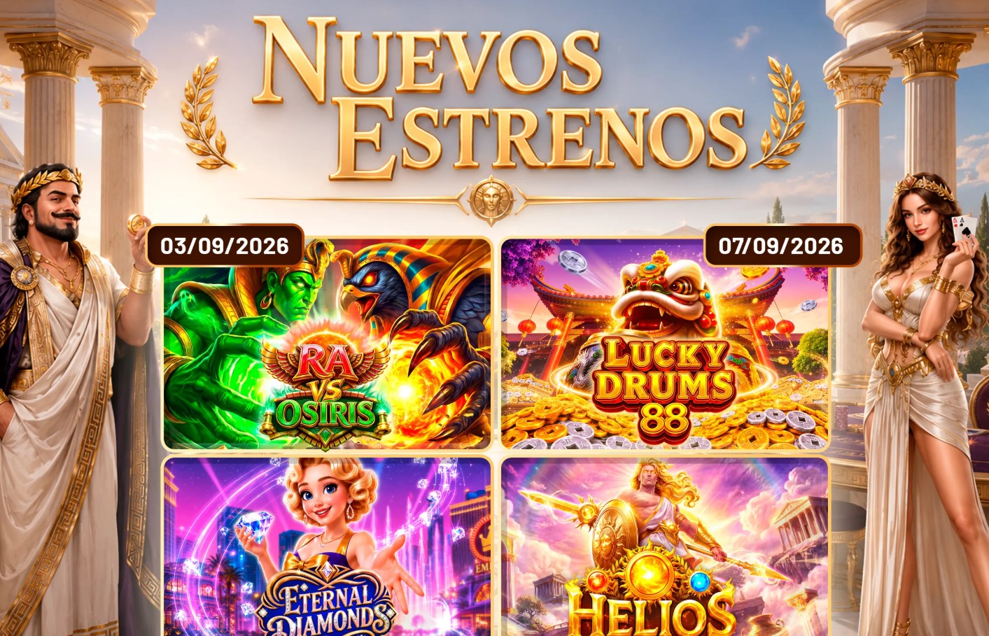 Apostamax — promociones