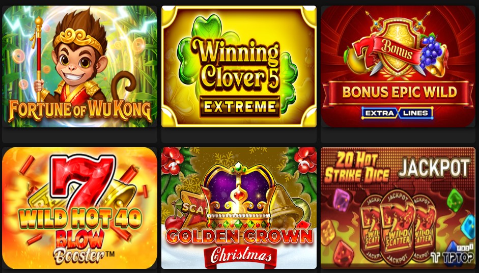 Apostamax — lobby slots